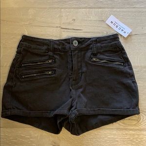 Kendall x Kylie black shorts
